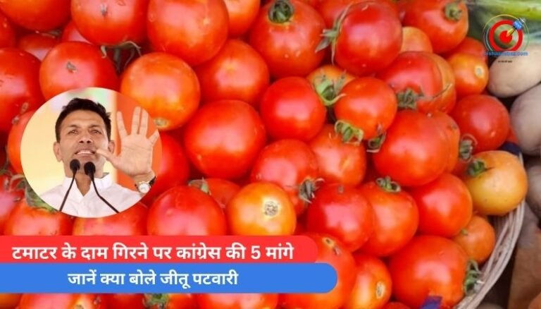 Bhopal News : टमाटर के दाम गिरने पर कांग्रेस की 5 मांगे...जानें क्या बोले जीतू पटवारी...
