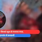 सड़क किनारे खून से लथपथ लाश