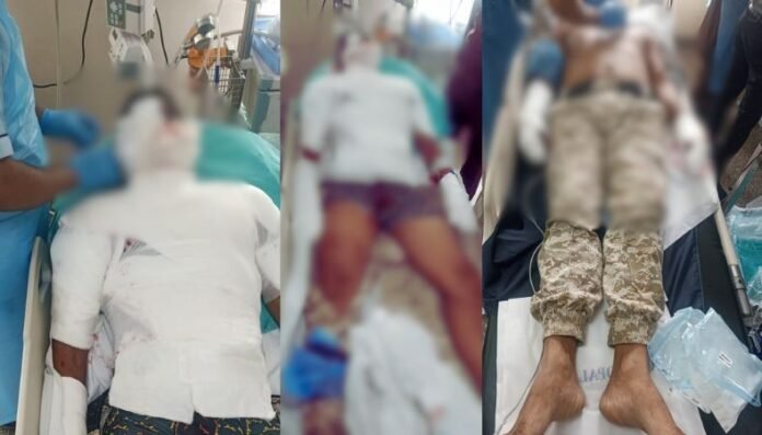 Bhopal Breaking मॉक ड्रिल में ग्रेनेड विस्फोट, प्रधान आरक्षक समेत 2 जवान घायल.... (1)
