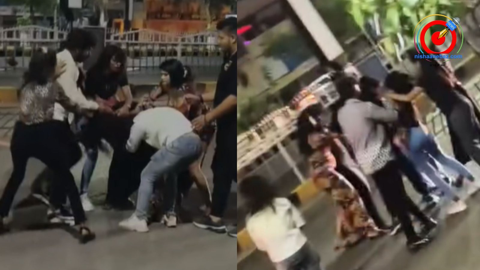 C21 मॉल के बाहर नशेड़ी युवतियों का हाई वोल्टेज ड्रामा, सड़क पर जमकर चले लात-घूंसे C21 मॉल के बाहर नशेड़ी युवतियों का हाई वोल्टेज ड्रामा