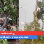 Indore Breaking तेज आंधी-बारिश से शहर अस्त-व्यस्त