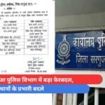 Major reshuffle in Surguja police department