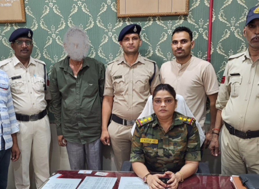 Gwalior News : जीआरपी की बड़ी कामयाबी: 65 हजार के इनामी कुख्यात राजवीर सांसी को हरियाणा से दबोचा