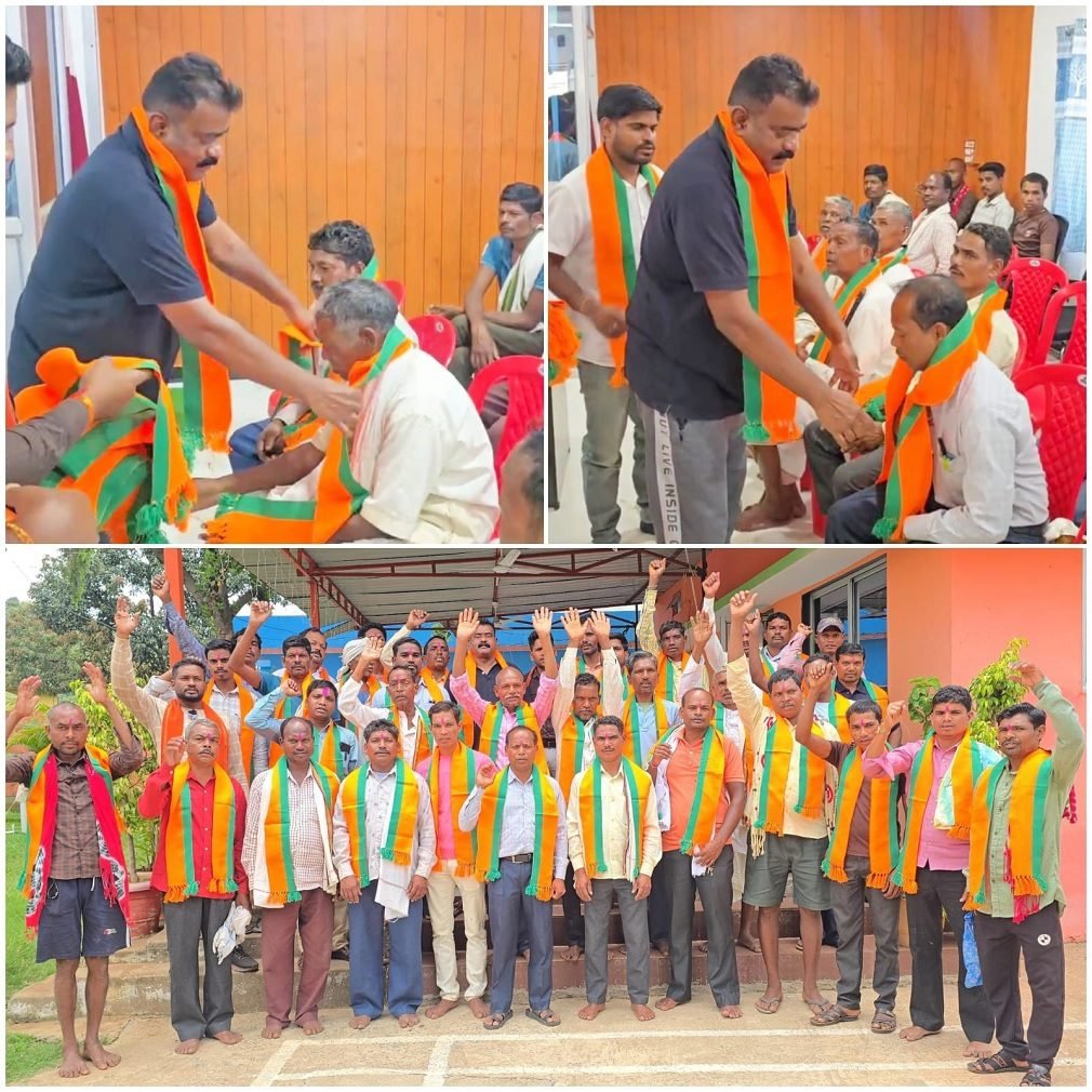 CG NEWS : भाजपा की विचारधारा व विधायक की कार्यशैली से प्रभावित होकर सरपंच समेत 40 कार्यकर्ताओं ने भाजपा में किया प्रवेश