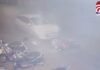 Gwalior Hit and Run : नशे में धुत कार चालक ने बाइक सवार को मारी टक्कर, CCTV में कैद हुई घटना Gwalior Hit and Run : नशे में धुत कार चालक ने बाइक सवार को मारी टक्कर, CCTV में कैद हुई घटना