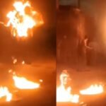 Gwalior Viral Video : प्रेमिका के घर के बाहर प्रेमी ने खुद को आग लगाई, वीडियो वायरल....
