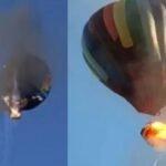 Hot Air Balloon Accident : आसमान में जल उठा हॉट एयर बैलून, 8 की मौत, 13 घायल
