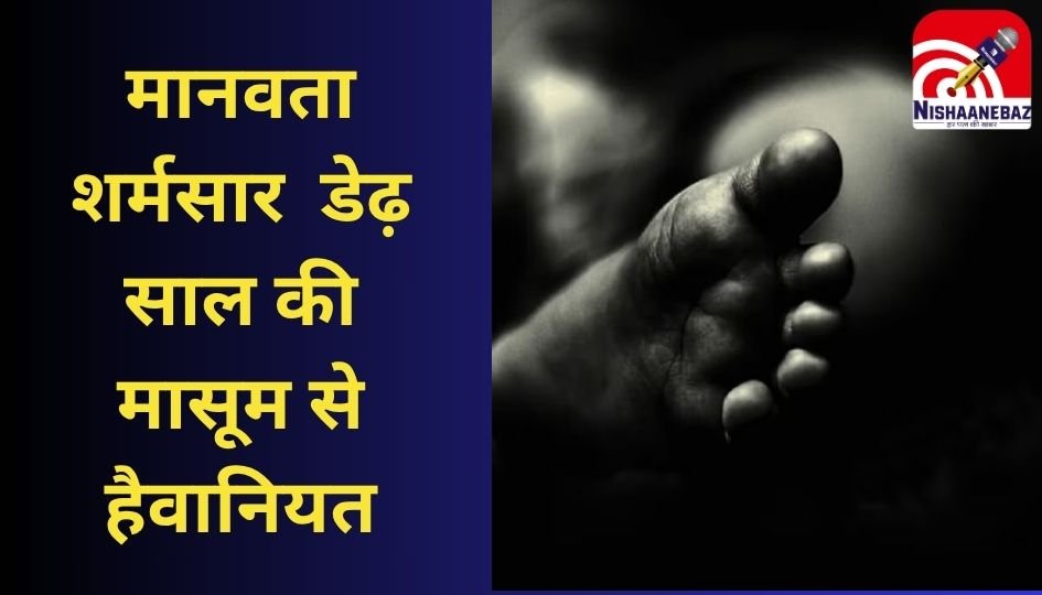 Jashpur Crime News : मानवता शर्मसार : डेढ़ साल की मासूम से हैवानियत…