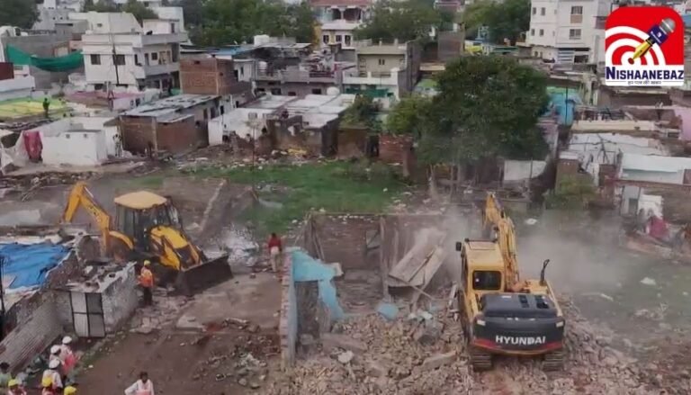 Khandwa breaking : अतिक्रमण के खिलाफ बड़ी कार्रवाई…..