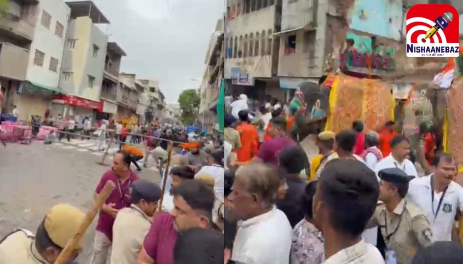 Rath Yatra Stampede : अहमदाबाद रथ यात्रा में मचा हड़कंप : बेकाबू हाथियों से भगदड़, कई घायल…..