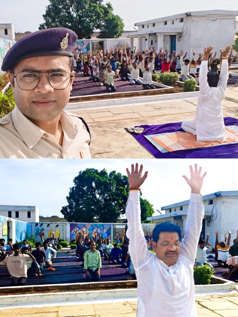 Balod News :जिला जेल बालोद में विश्व योग दिवस पर बंदियों ने सीखा योग, शिक्षक पांडेय बोले – “योग से तन-मन होता है स्वस्थ
