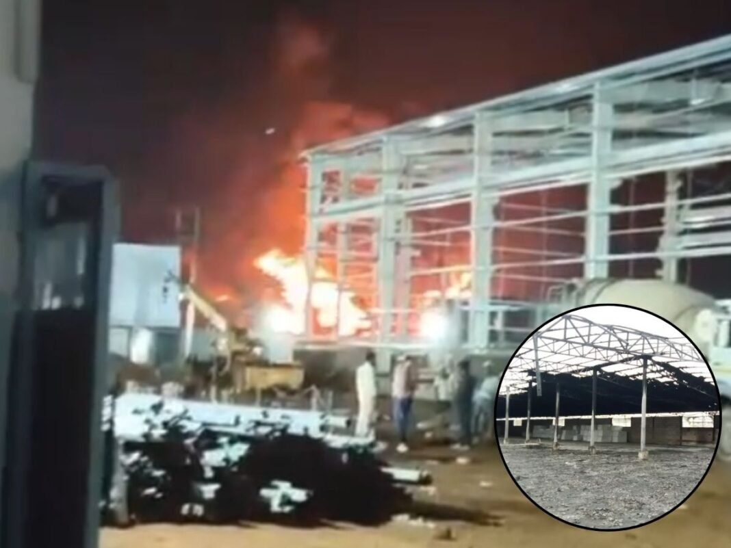 Raipur News: रायपुर में गद्दा फैक्ट्री में लगी भीषण आग, एक कर्मचारी की जिंदा जलकर मौत