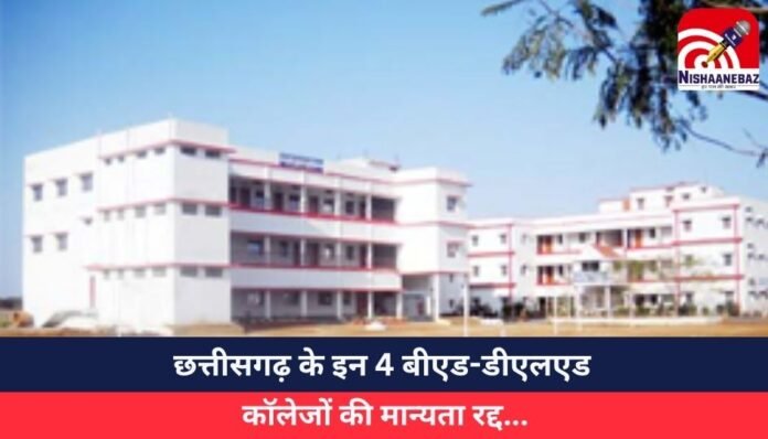 छत्तीसगढ़ के इन 4 बीएड-डीएलएड