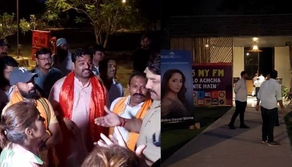 भोपाल में “Mr & Miss मध्य प्रदेश” इवेंट में बजरंग दल का हंगामा….