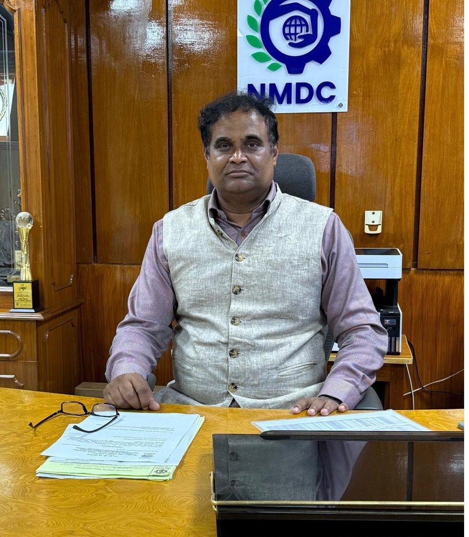 CG NEWS : एनएमडीसी बचेली को मिला नया परियोजना प्रमुख, कोडाली श्रीधर ने संभाला पदभार