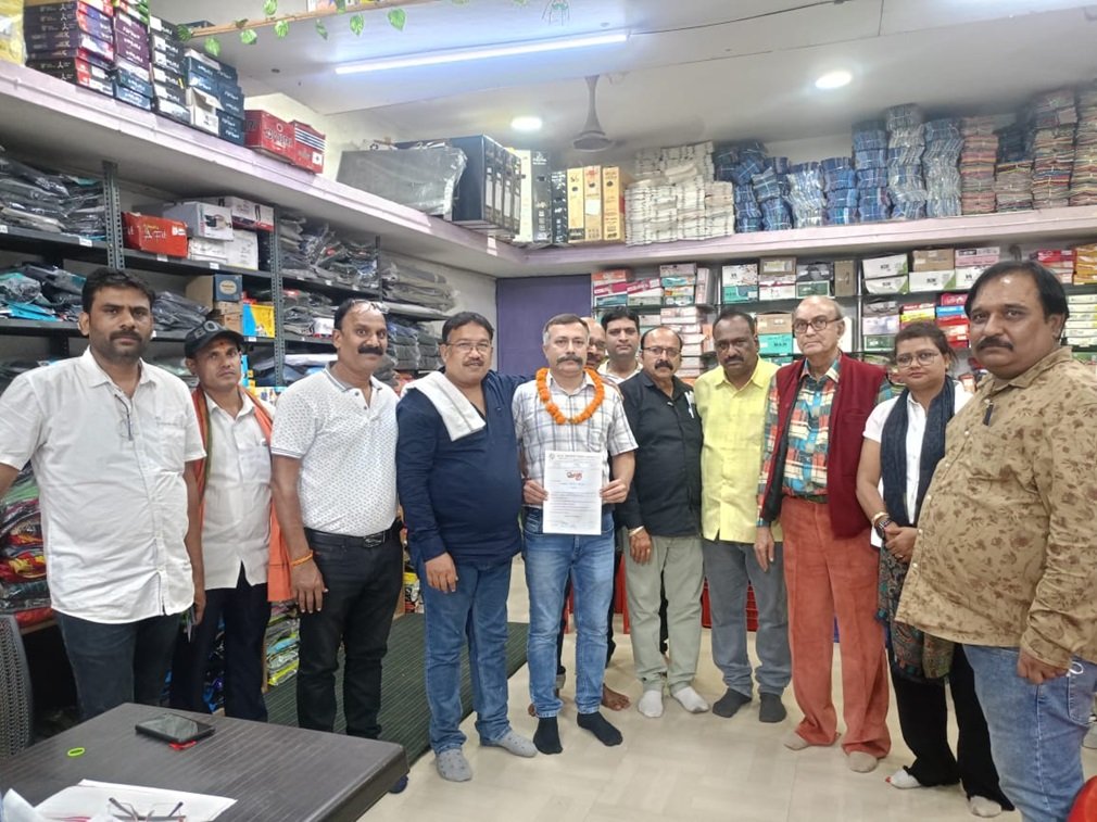 CG NEWS :विजयेंद्र खेंदुलकर रायगढ़ के जिला कार्यकारी अध्यक्ष बने