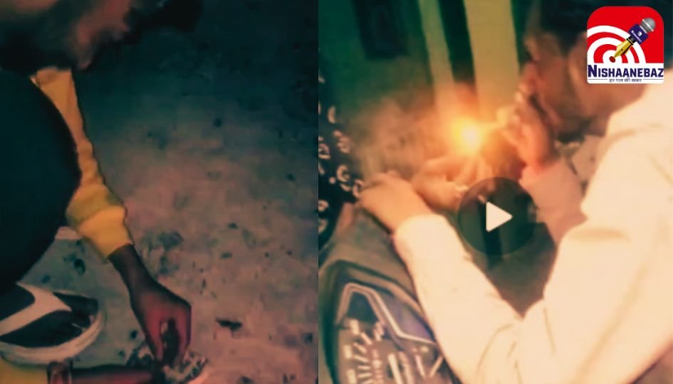 Indore Viral Video : धुएं के छल्ले में उड़ता इंदौर का युवा….