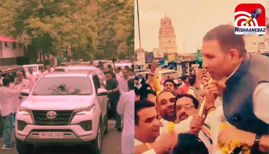 Jeetu Patwari Arrested : FIR के बाद गिरफ्तारी देने निकले जीतू पटवारी, भोपाल से अशोकनगर तक रास्ते भर हुआ भव्य स्वागत….