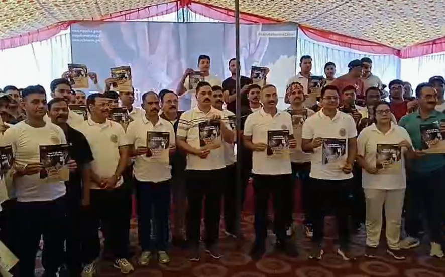 Jabalpur News : नशे से दूरी है जरूरी: जबलपुर पुलिस ने निकाली साइकिल रैली, दी जागरूकता की हरी झंडी