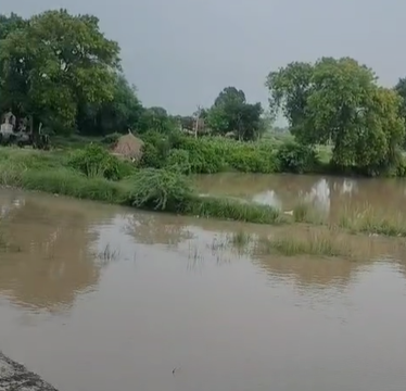 Dabra News: डबरा में बारिश बनी आफत: खेतों से गांव तक पानी-पानी, डबरा-भितरवार मार्ग बंद होने की कगार पर