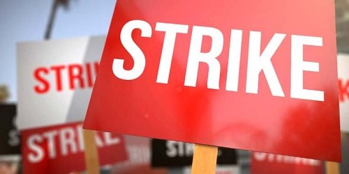 NHM Employees Strike