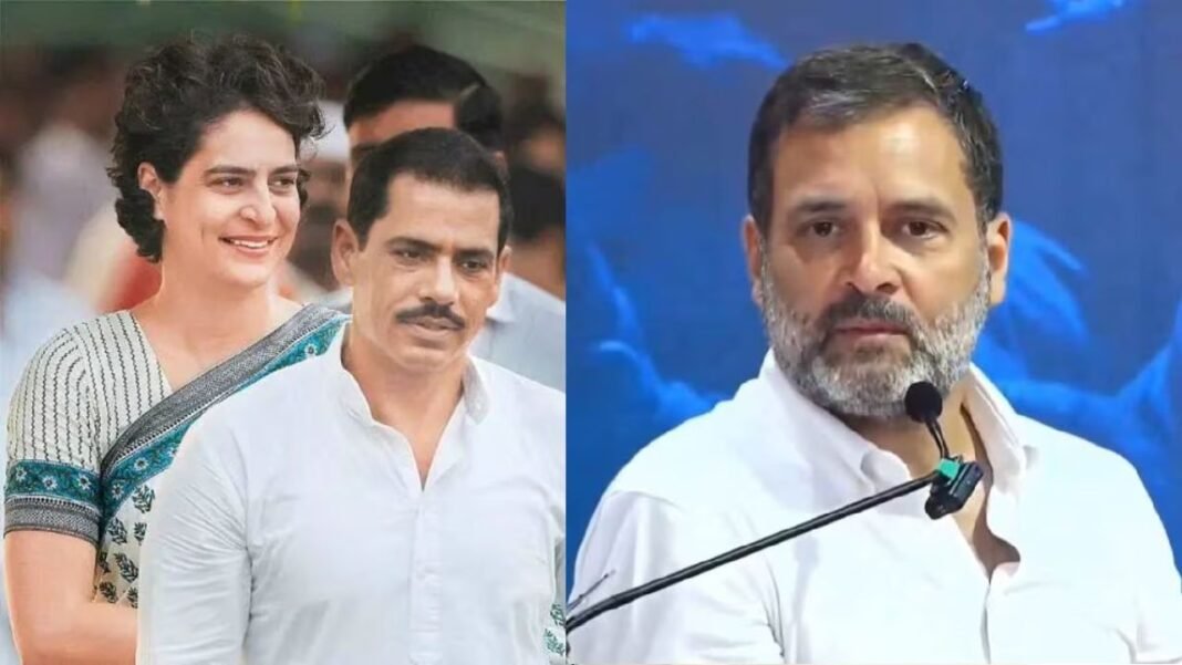 ED Charge Sheet : रॉबर्ट वाड्रा पर ईडी की चार्जशीट, राहुल गांधी का तीखा पलटवार — ‘मेरे जीजाजी को 10 साल से किया जा रहा है परेशान’