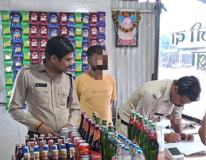 Sehore Crime : नशामुक्ति अभियान के तहत पुलिस की बड़ी कार्रवाई, 430 लीटर से अधिक अवैध शराब जब्त