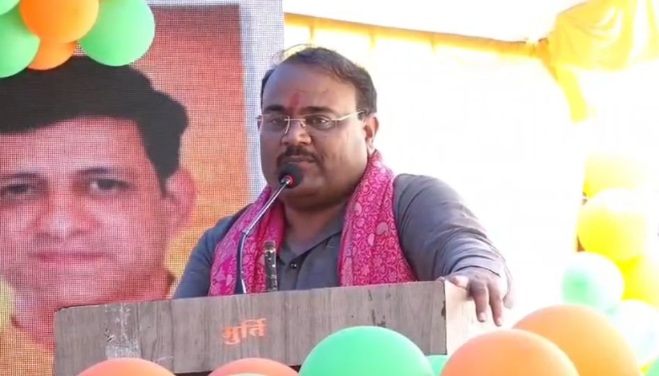 BJP Controversial Statement : बीजेपी नगर अध्यक्ष सुमित मिश्रा का विवादित बयान, मचा बवाल…वीडियो वायरल
