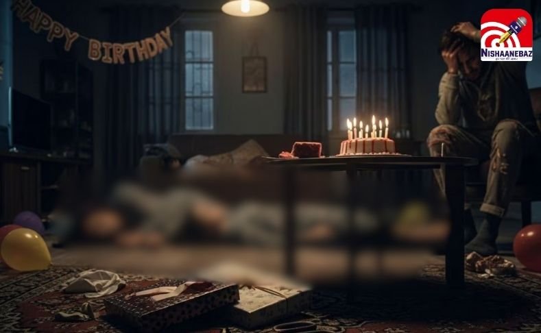 Birthday Celebration में गिफ्ट विवाद, कैंची से वार कर पति ने पत्नी और सास को उतारा मौत के घाट…