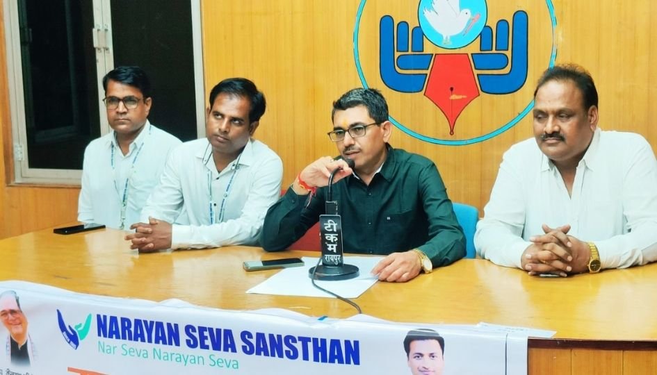 CG NEWS : नारायण सेवा संस्थान का निःशुल्क लिम्ब फिटमेंट कैम्प : 382 दिव्यांगों को मिलेगी नई जिंदगी की सौगात….