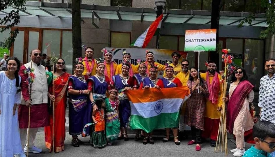 India Day Parade 2025 : उत्तर अमेरिका में छत्तीसगढ़ी रंग, परंपरा और गौरव की धूम