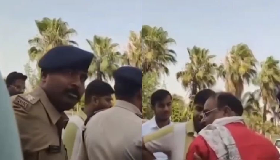 Indore Breaking : सत्ता के नशे में चूर नगर अध्यक्ष, पुलिसकर्मी से की गाली-गलौज, वीडियो वायरल…
