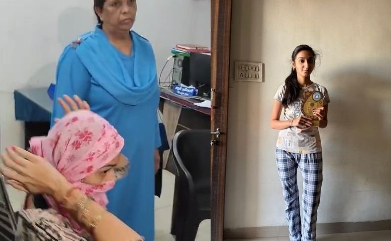 Indore News : 7 दिन से लापता श्रद्धा अचानक पति संग थाने पहुंची, पिता ने रखा था 51 हजार का इनाम