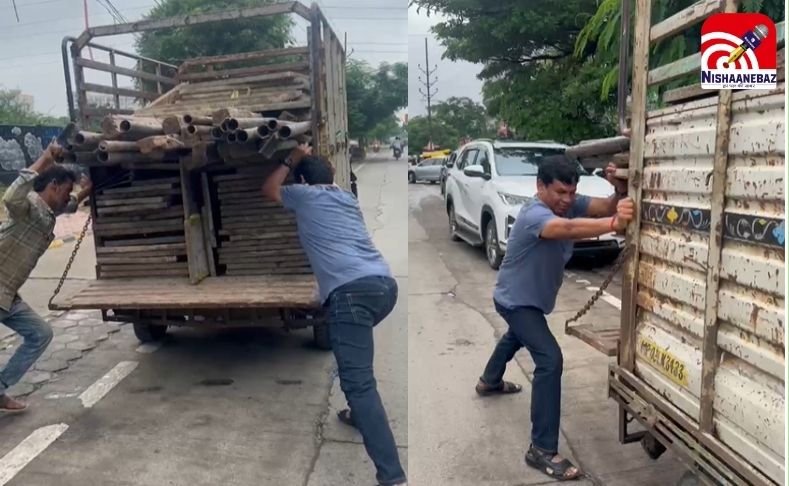 Indore News : रिक्शा धक्का लगाते दिखे SDM, वीडियो वायरल….