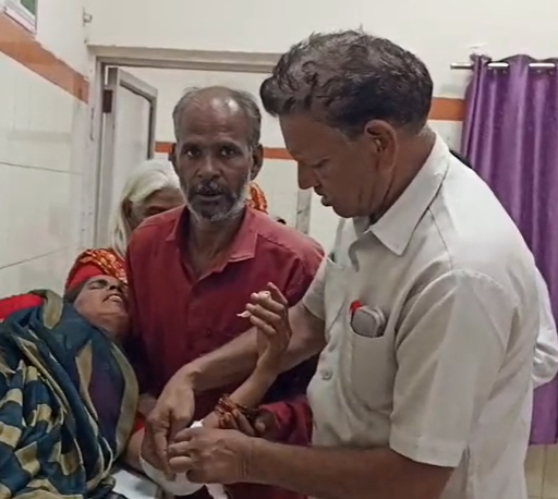 Dabra Crime : फिर गूंजी गोलियां, बंजारा समाज के दो पक्षों में ज़मीन विवाद को लेकर झड़प, महिला घायल