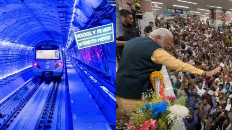 कोलकाता : पीएम मोदी ने मेट्रो की नई लाइनों का किया शुभारंभ, ममता बनर्जी कार्यक्रम में नहीं हुईं शामिल