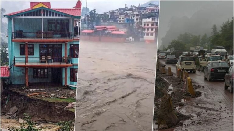 हिमाचल में तबाही का मानसून – बादल फटने, बाढ़ और भूस्खलन का खतरा, मौसम विभाग ने जारी किया रेड अलर्ट