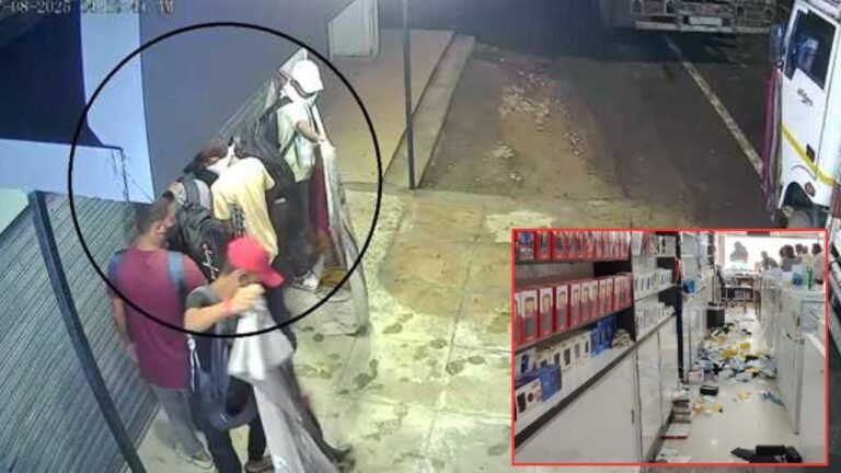 रांची में मोबाइल शॉप से 30 लाख के 28 iPhone चोरी, CCTV में कैद हुई वारदात
