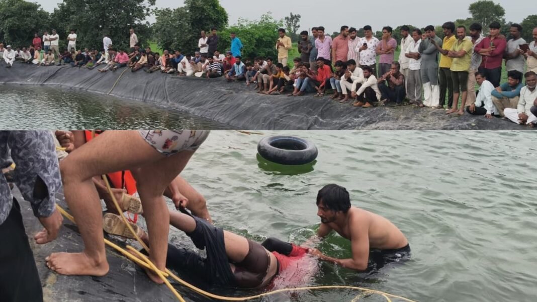 MP News : डबरी में डूबने से युवक की मौत, SDRF ने किया रेस्क्यू