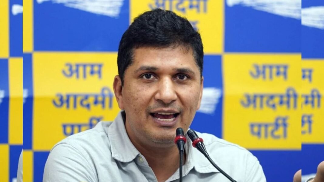 Election Commission : मुख्य चुनाव आयुक्त की नियुक्ति पर AAP का निशाना, सौरभ बोले-सरकार Yes Man बनाकर कर रही लोकतंत्र कमजोर