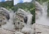 उत्तराखंड : विष्णुगाड़ जलविद्युत परियोजना स्थल पर बड़ा हादसा – भारी भूस्खलन से 12 मजदूर घायल, देखे वीडियो…