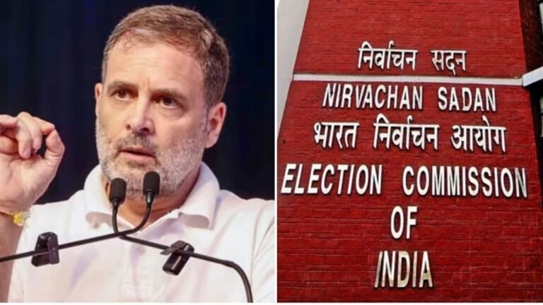 Voter list irregularities : राहुल गांधी के ‘वोट चोरी’ आरोपों पर चुनाव आयोग का जवाब : आरोपों के समर्थन में मांगा हलफनामा, मिलने का समय तय
