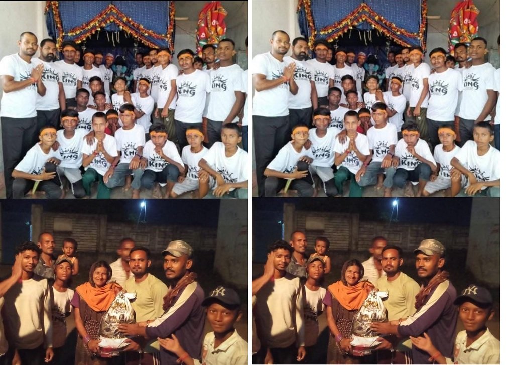 Tilda Nevra : हरिनभट्ठा की नवयुवक गणेशोत्सव समिति ने दिखाया सामाजिक सेवा का भाव, जरूरतमंद महिला को दान में दी गणेश चढ़ोत्तरी