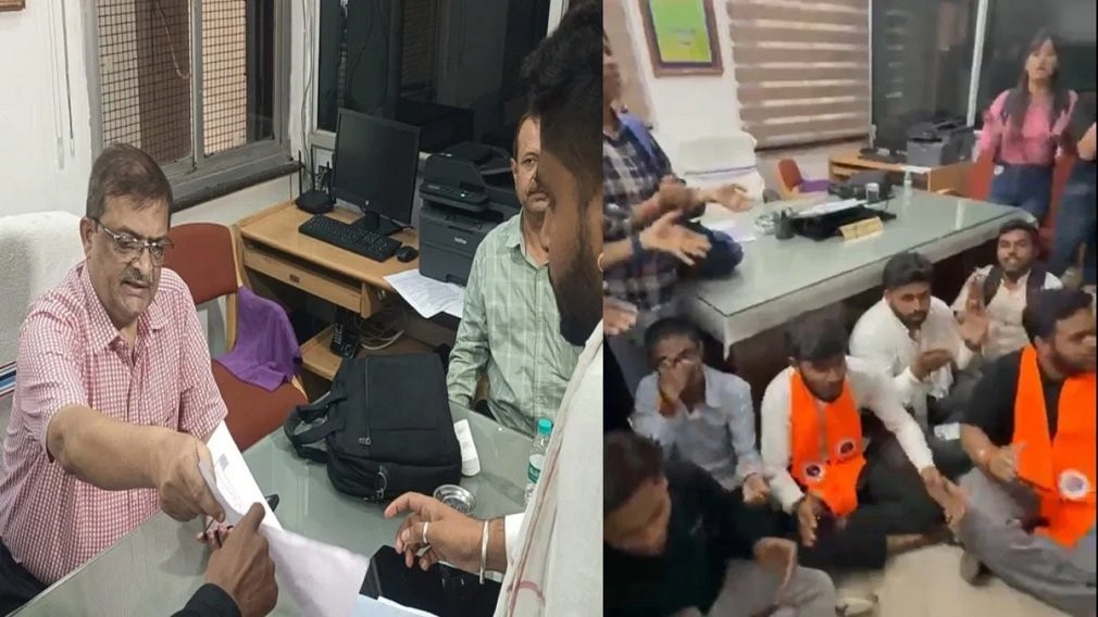 CG NEWS : रायपुर के साइंस कॉलेज में खराब रिजल्ट को लेकर छात्रों का हंगामा, प्रिंसिपल कार्यालय में किया प्रदर्शन