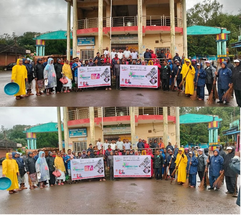CG NEWS : बचेली में ‘एक घंटा एक साथ’ अभियान के तहत स्वच्छता पखवाड़े का आयोजन, नगर हुआ जागरूक