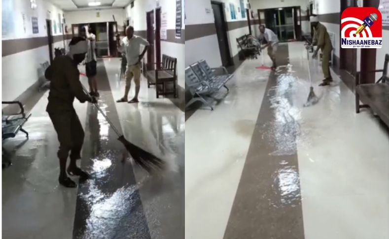 Burhanpur News : लगातार बारिश से जिला अस्पताल में घुसा पानी, मरीज और कर्मचारी परेशान…