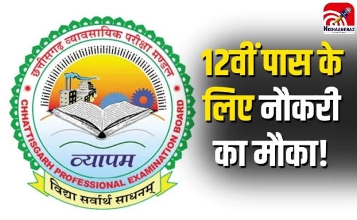 CG Vyapam Vacancy 2025 CG Vyapam Vacancy 2025