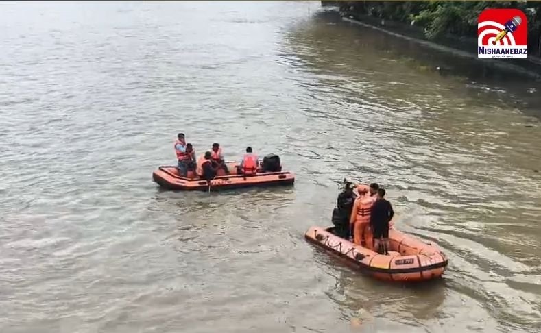 Chhindwara News : शिप्रा नदी में समाई पुलिस टीम की कार, रातभर चला रेस्क्यू ऑपरेशन…..