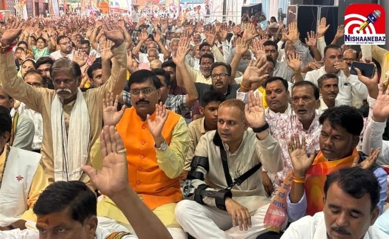 Jabalpur News : मंत्री धर्मेंद्र लोधी ने श्री विद्या पीठम आश्रम में कथा श्रवण किया, रानी अवंति बाई संग्रहालय का लिया जायजा