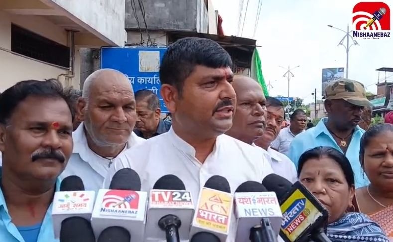 Jabalpur News : कांग्रेस का रांझी जोन में भव्य धरना प्रदर्शन, जनता की 5 सूत्रीय मांगों को लेकर नगर निगम को चेतावनी